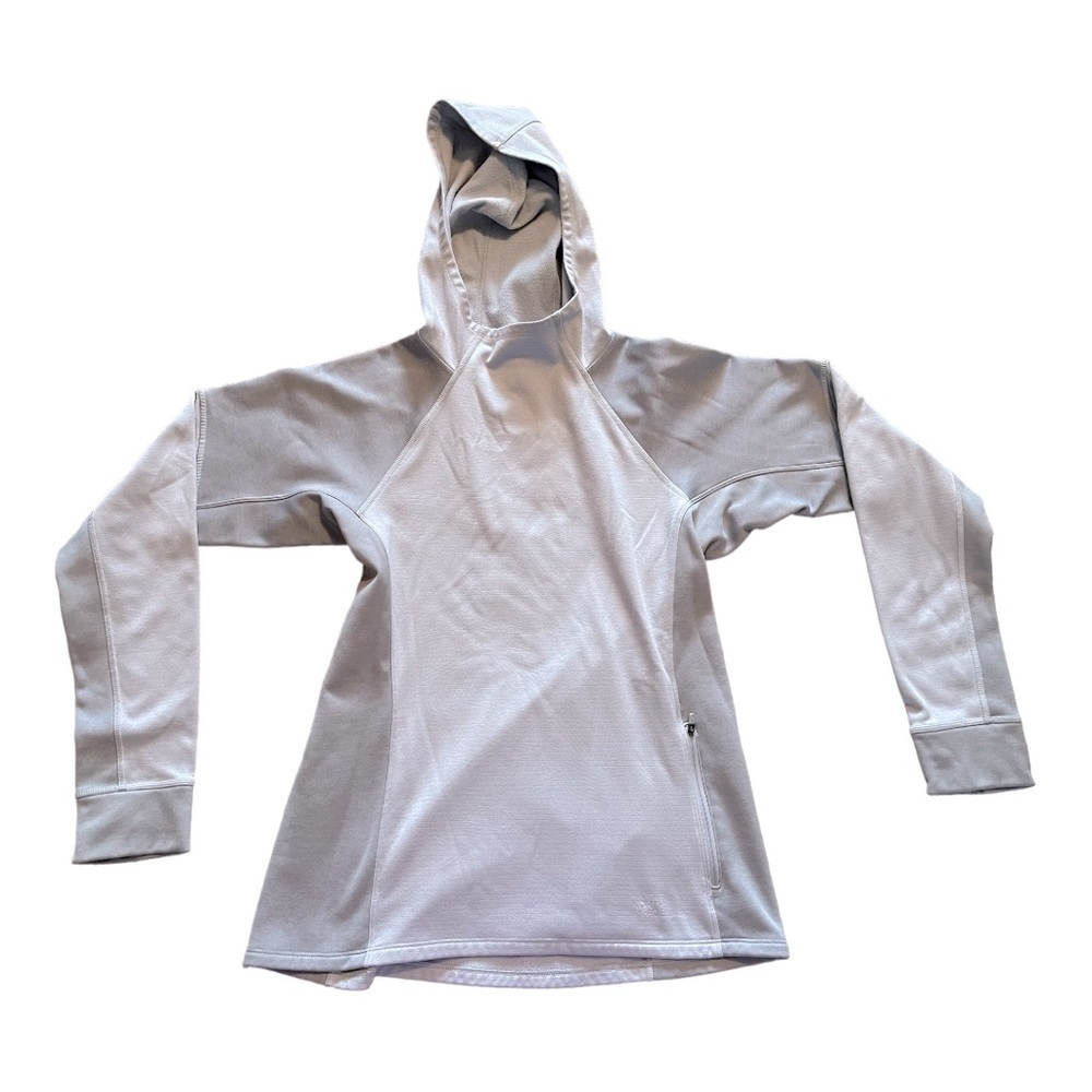 Women's Gray Hooded Top